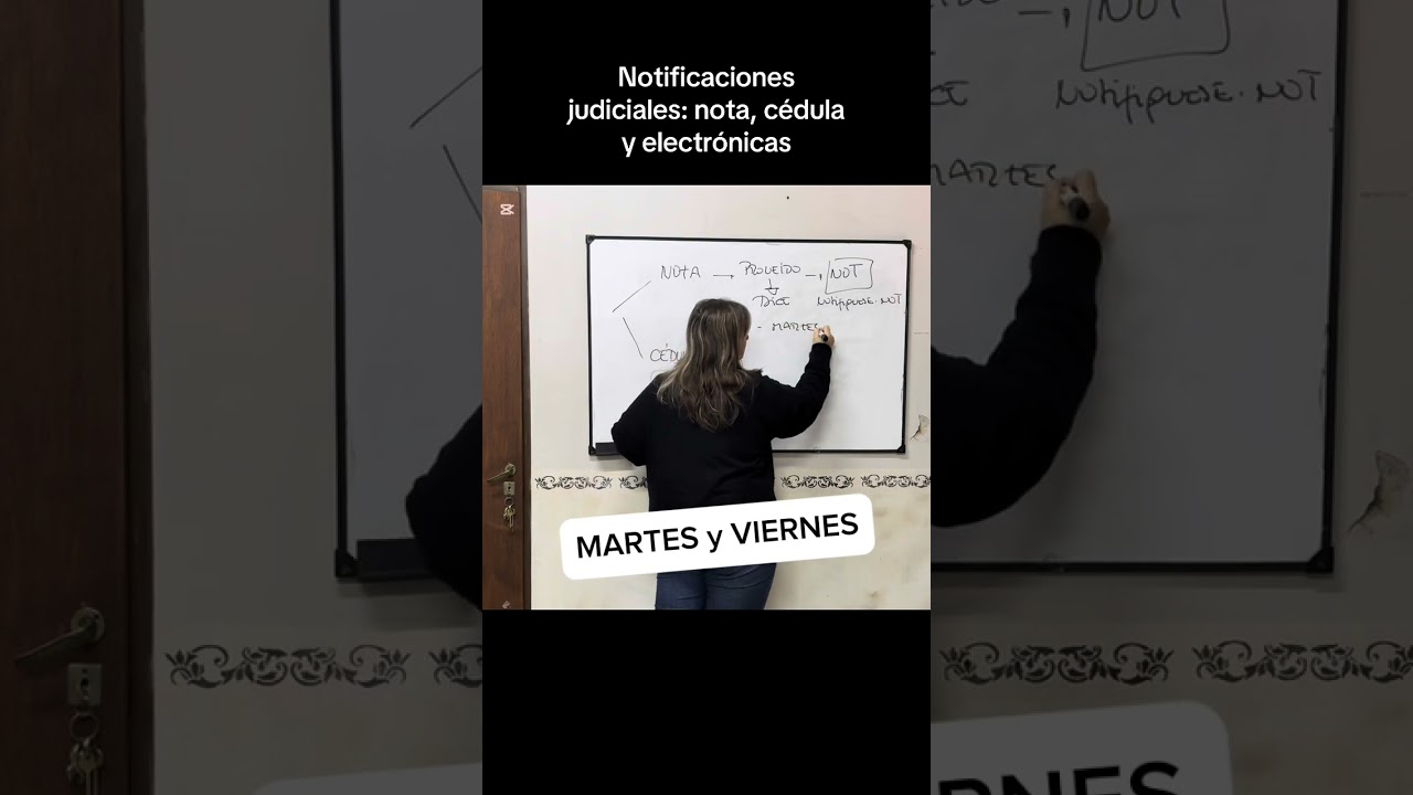 Notificaciones judiciales: nota, cédula y electrónicas (explicado fácil para novatos)