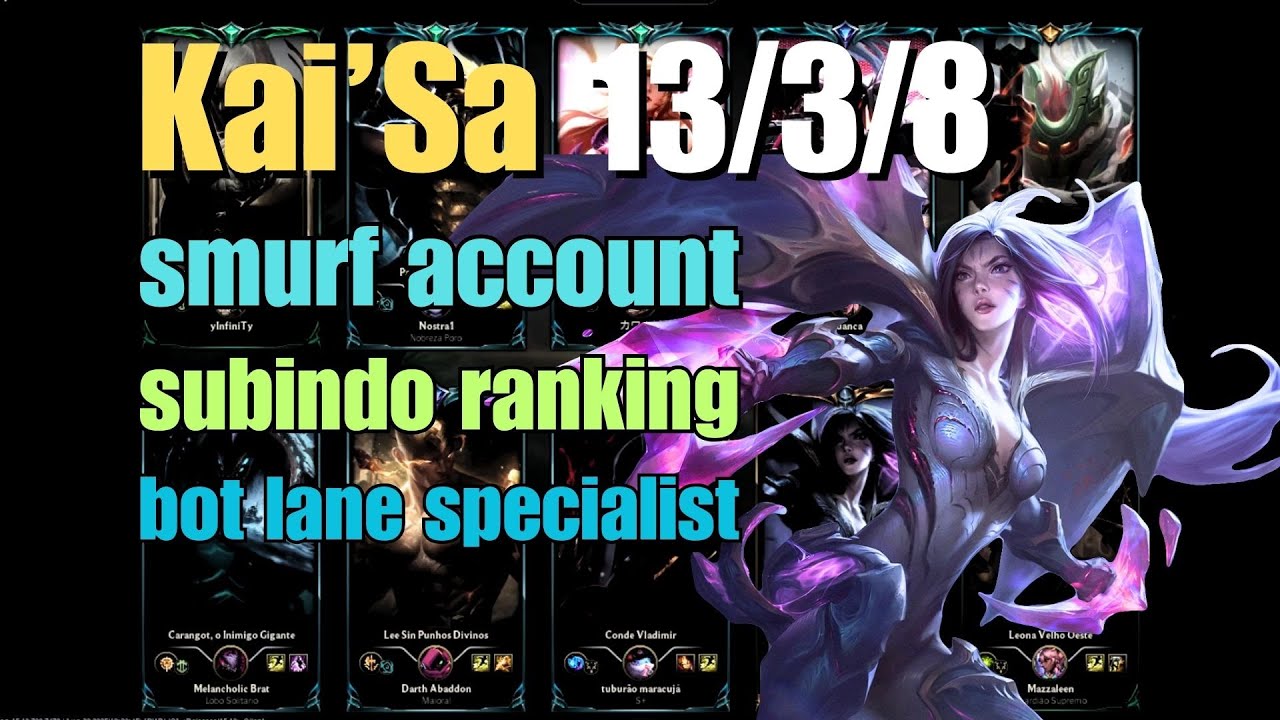 [Chill Real BR SoloQ Experience] Partida no esmeralda (smurf Bot Lane Specialist)