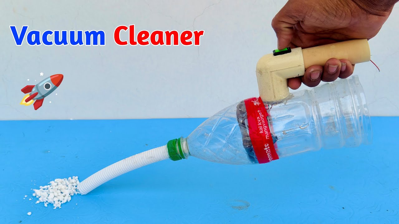 How To Make Vacuum Cleaner for Car at Home | Powerful Vacuum Cleaner for School Project