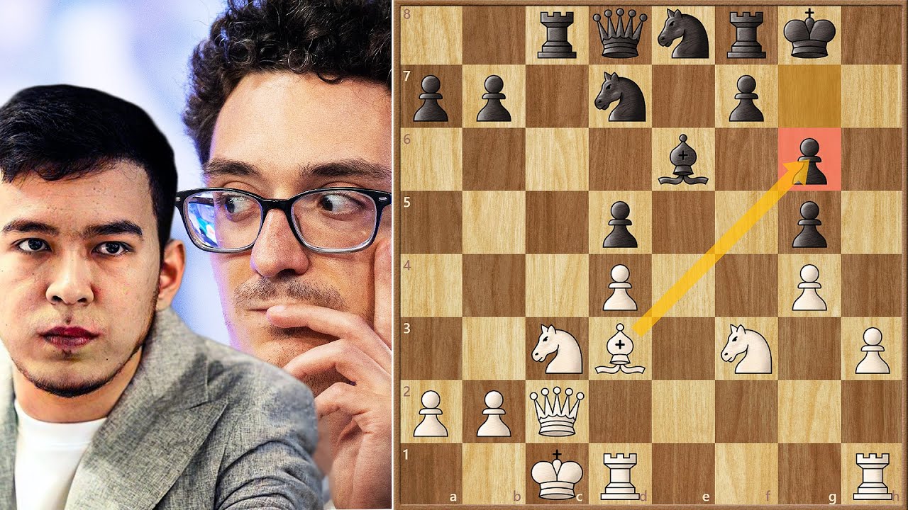 Not Every Bait Is Worth a Bite || Nodirbek Abdusattorov vs Fabiano Caruana || Sinquefield Cup2025
