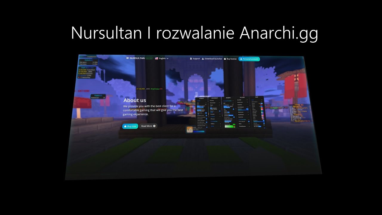 Fly On Grim: Rozwalanie Antycheata Serwera Anarchia.gg