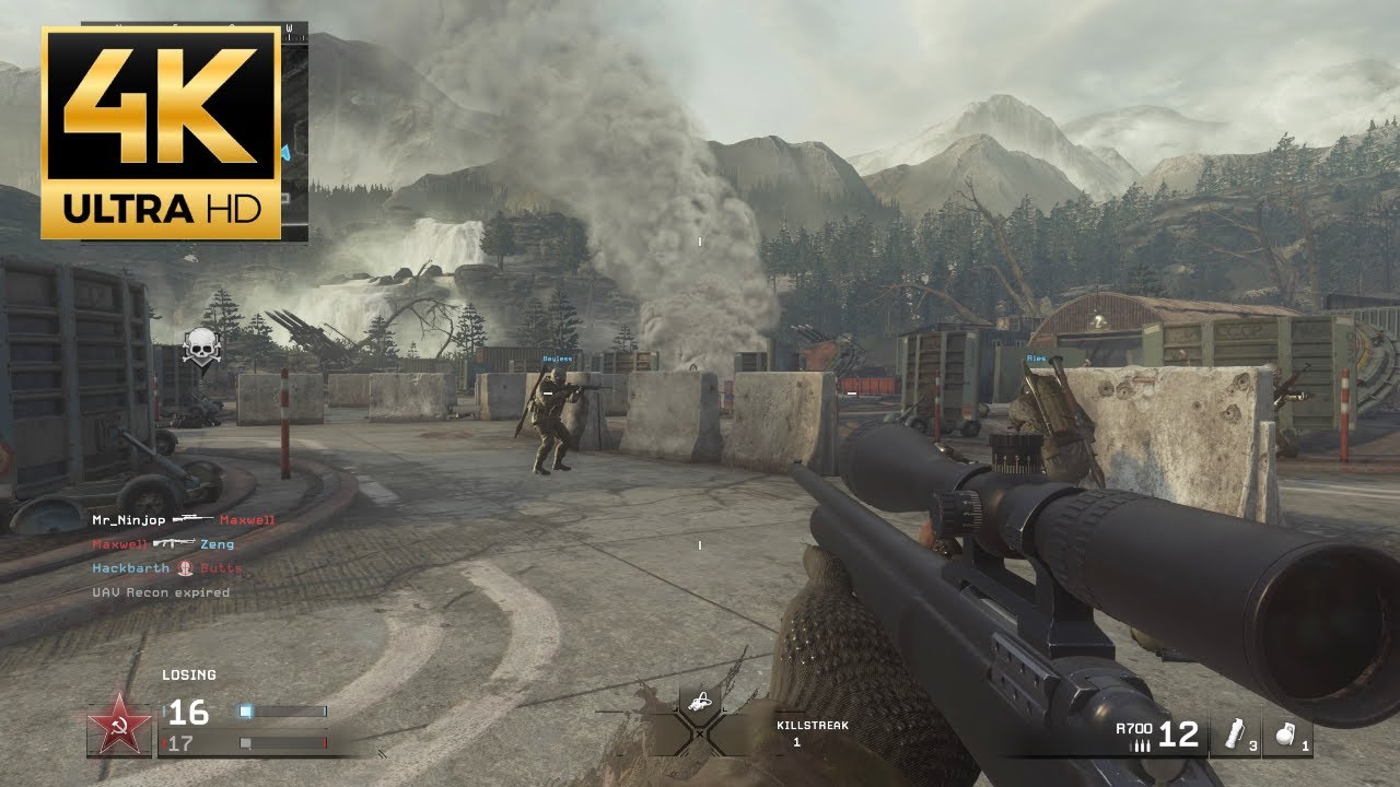 Call of Duty: Modern Warfare Remastered Multiplayer Gameplay [4K] (No Commentary)