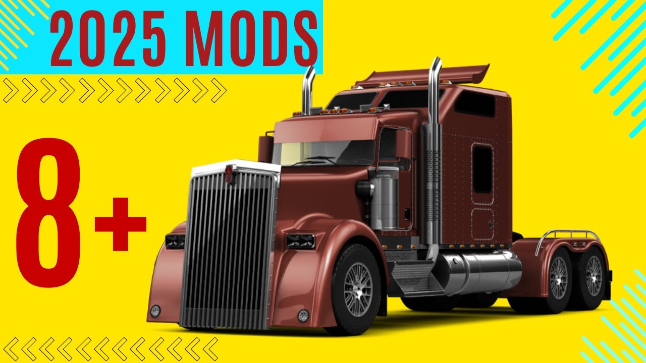 8 MUST-HAVE ATS Mods You Didn’t Know You Needed! 🚛 | ATS 1.55/1.54