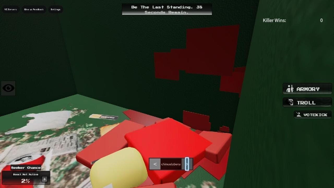 Roblox escondidas y golpes