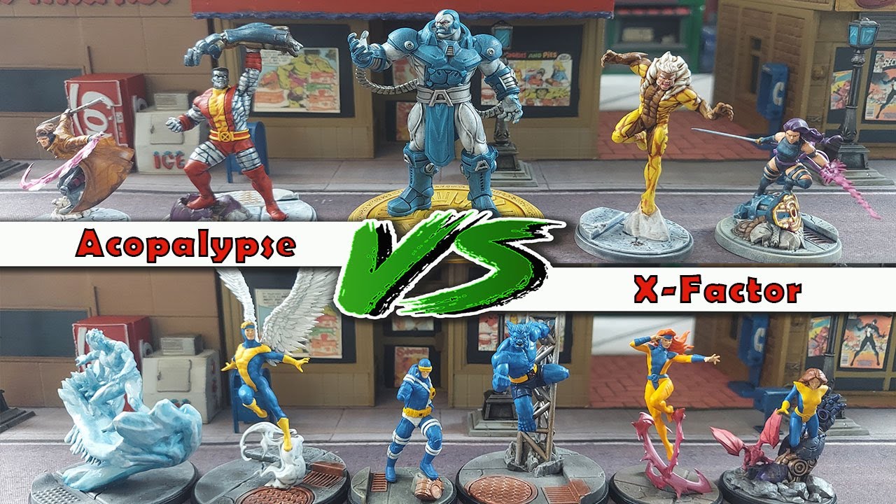 Apocalypse v X-Factor ***New Characters*** Marvel Crisis Protocol Battle Report ep 55