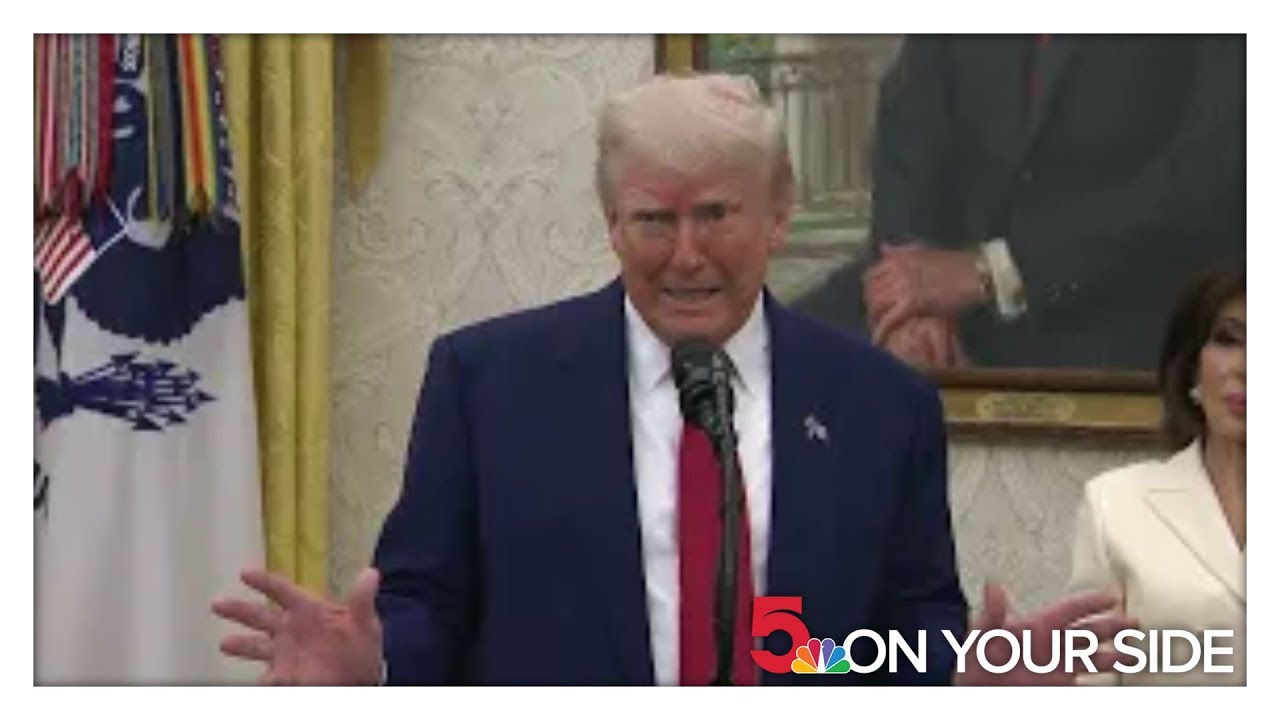 President Trump on Harvard:  'They're getting their a@@ kicked'