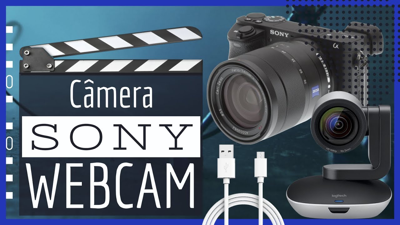 Usando câmera Sony como WEBCAM p/ LIVE aplicativo OFICIAL via USB s/ placa captura - Atualizado 2022