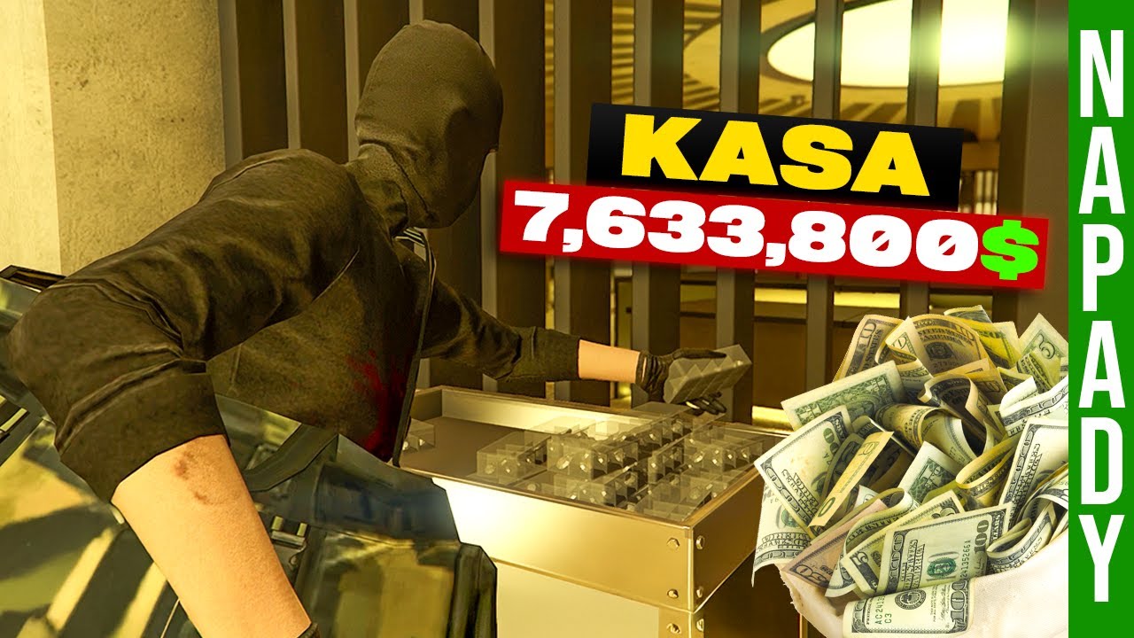 REKORD KASY na NAPADZIE na KASYNO | GTA ONLINE