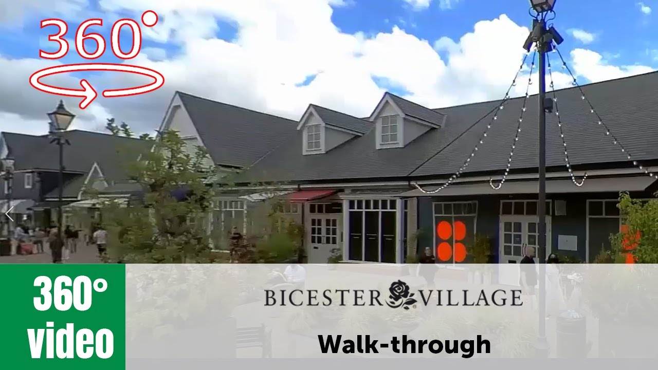 Bicester Village Walk-through 360 Video #360video