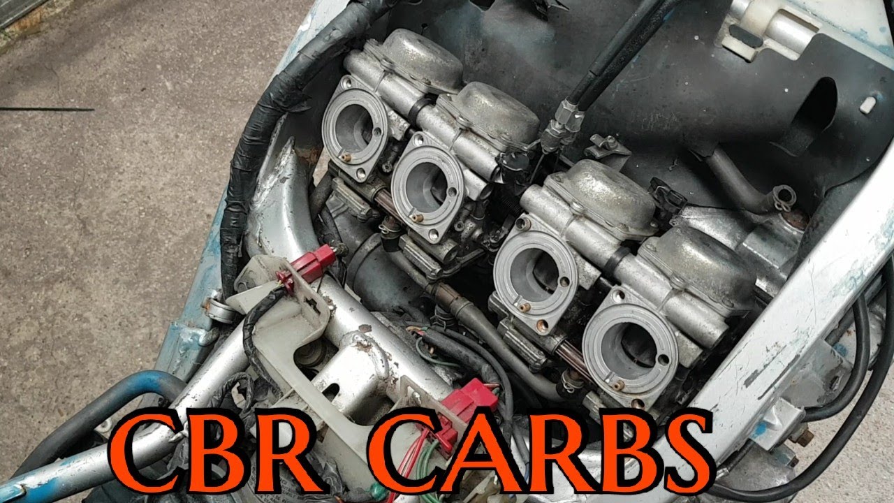 Rebuild of cbr600 carbs