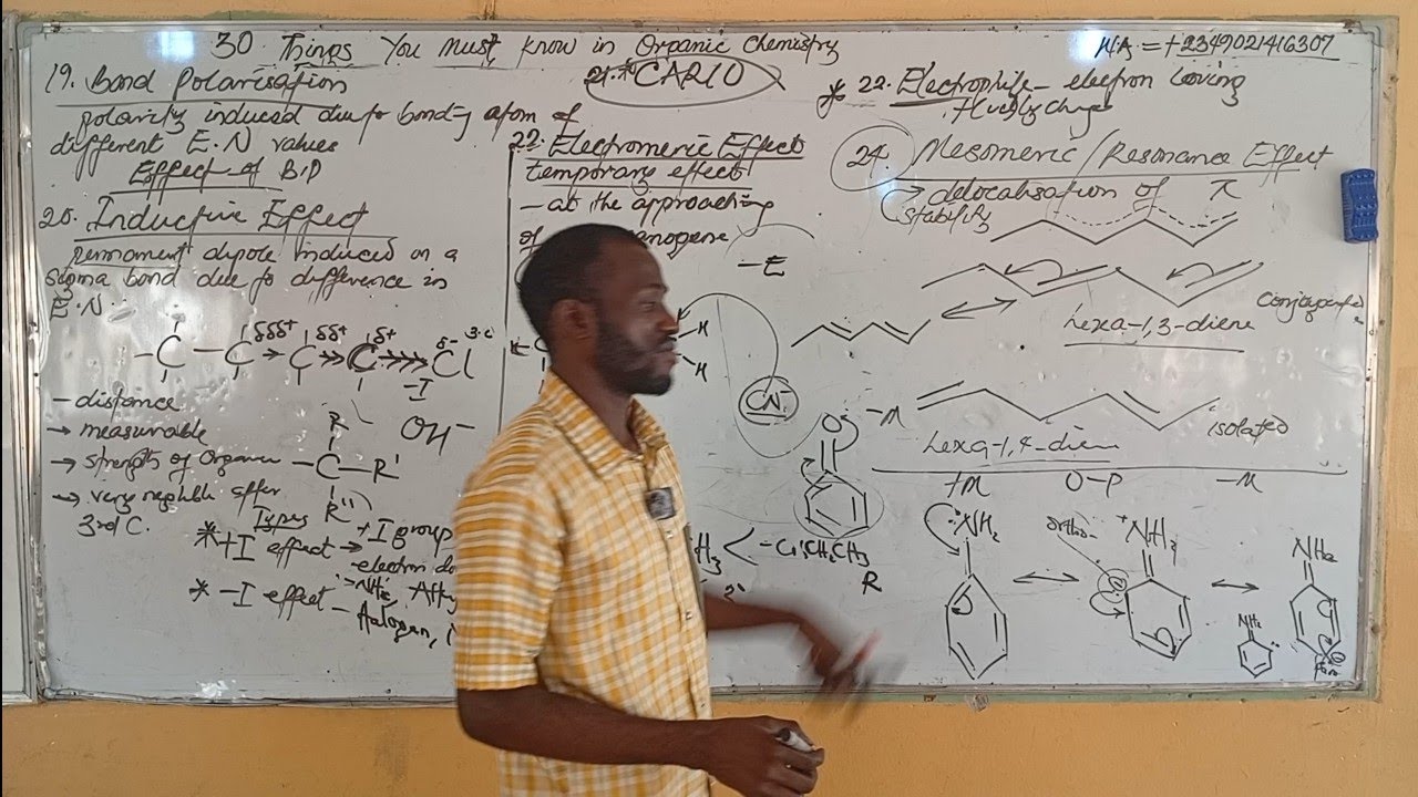 30 Things you must know in Organic chemistry -Part 2