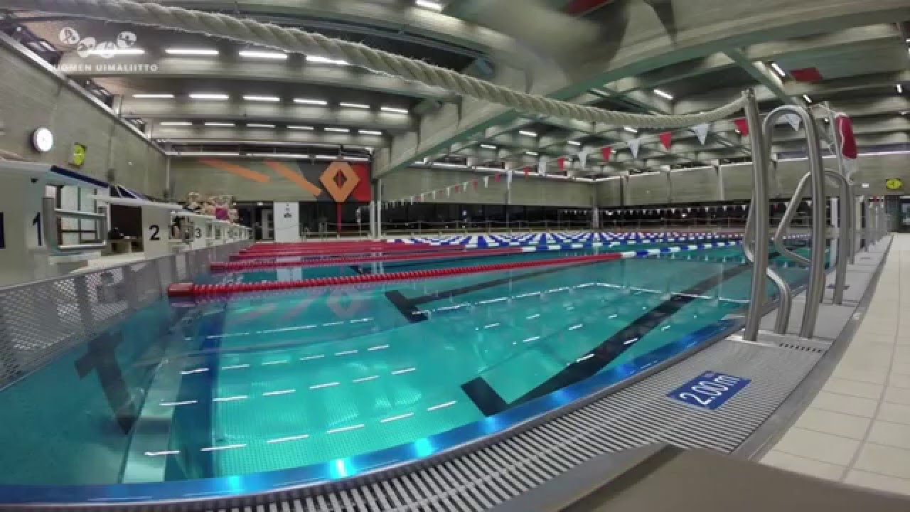 Espoon Leppävaaran uimahallin koekäyttö