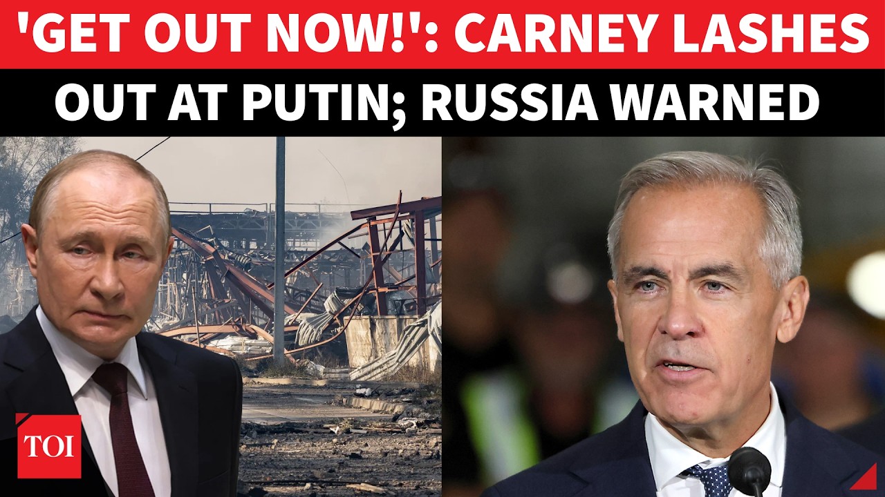 'GET OUT OF UKRAINE': Mark Carney Obliterates Putin Over 'ILLEGAL' War, Russia Gets Big G20 Threat