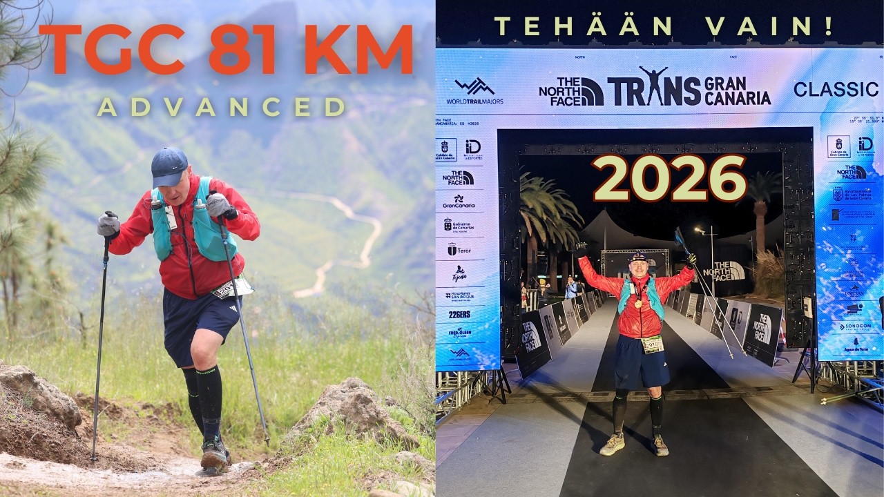 Transgrancanaria Advanced 81 km - Tehään vain!
