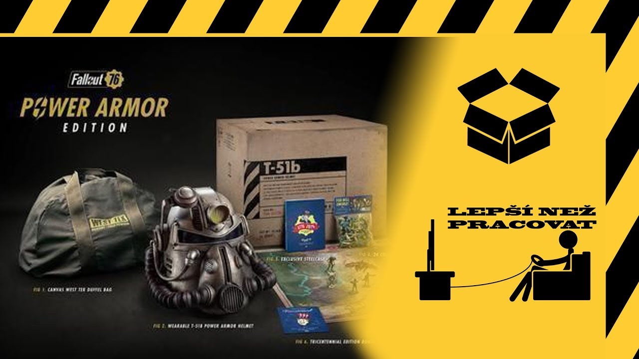 Český unboxing - Fallout 76 Power Armor Edition