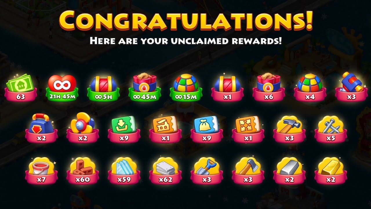 Township LOST IN THE SNOW!! FRENCH PASS!! New Events!! New Card Collection Gameplay Level 144 #2