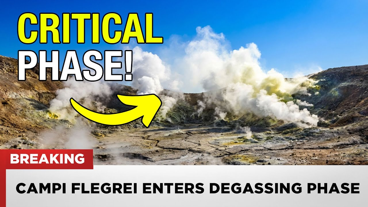 1 MINUTE AGO: Campi Flegrei Enters 'Critical Degassing Phase' - Magma Approaches Surface