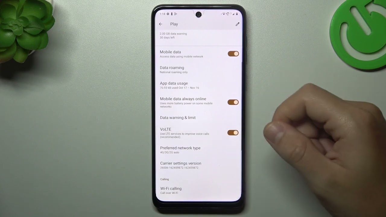 How to Enable/Disable VoLTE Calling on Motorola G54 &ndash; Manage VoLTE Settings