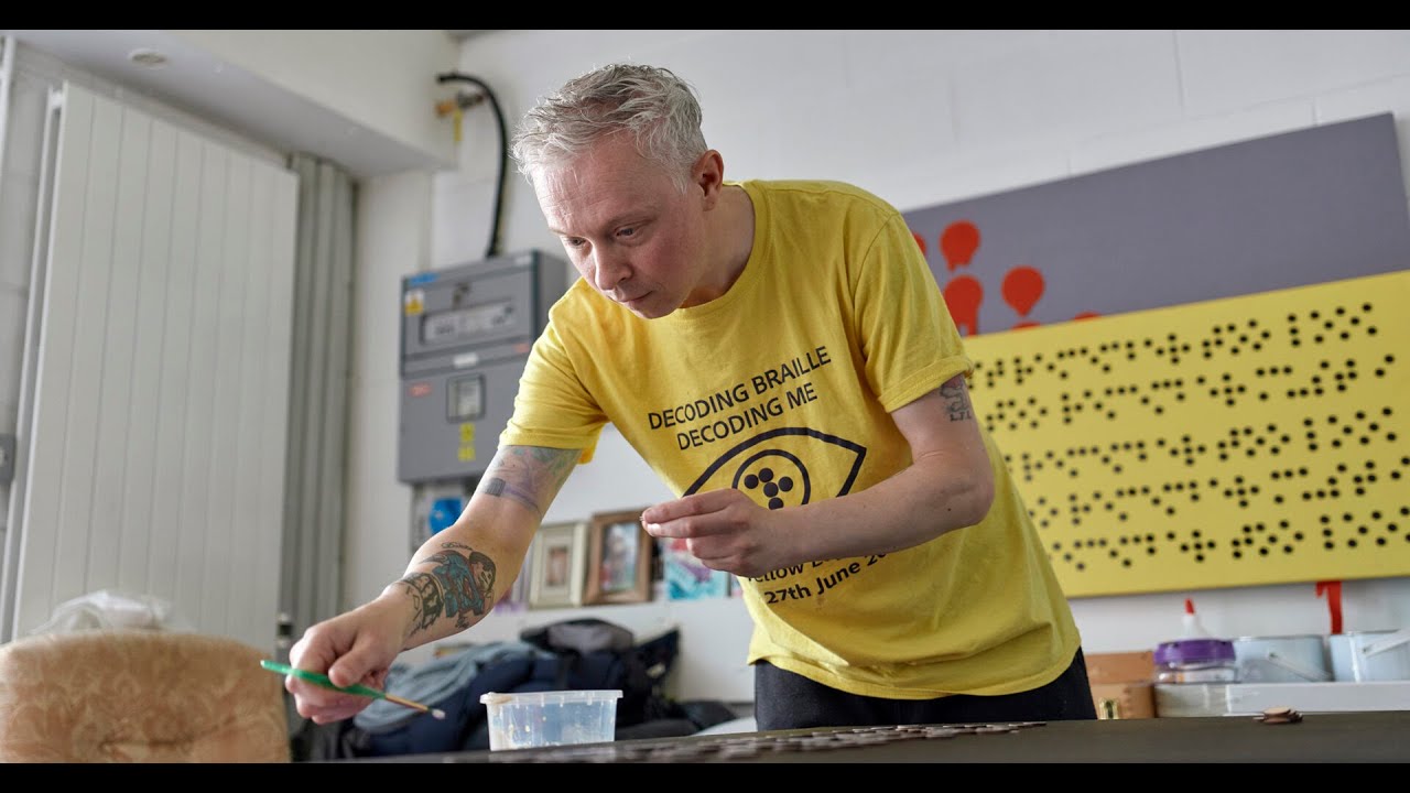 Clarke Reynolds to Exhibit Braille Artwork at Envision Arts Gallery