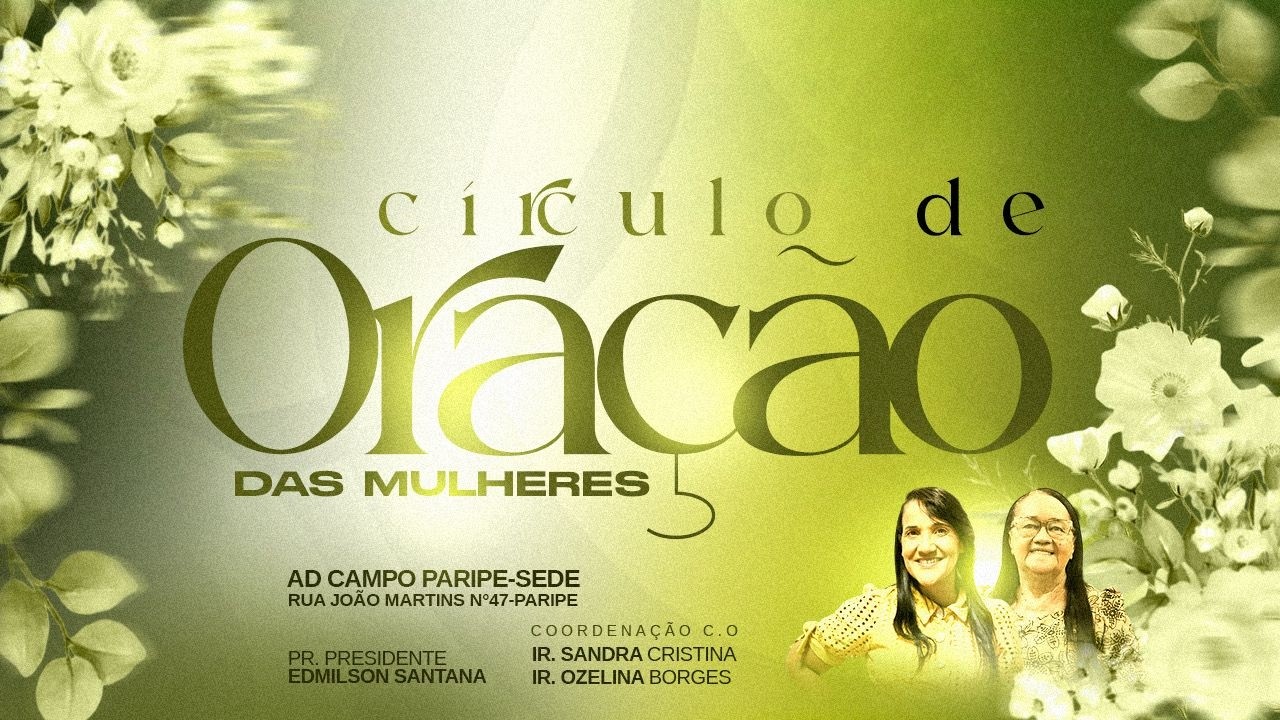 Círculo de ORAÇÃO | MULHERES -10/02/2026