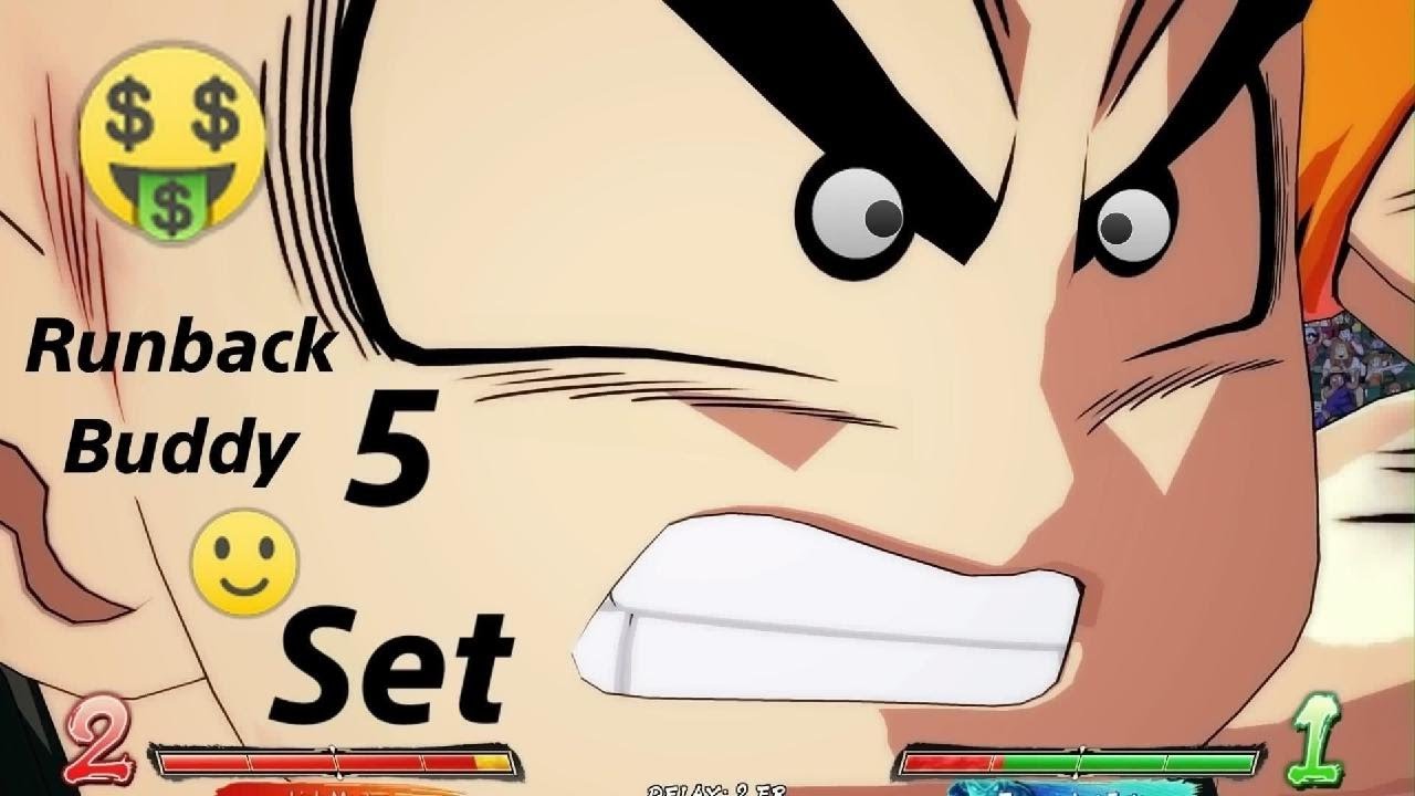 DBFZ Buddy 5 Set ⚡Master Roshi Goku Tien vs ☢️ GtGoku Krillin Yamcha