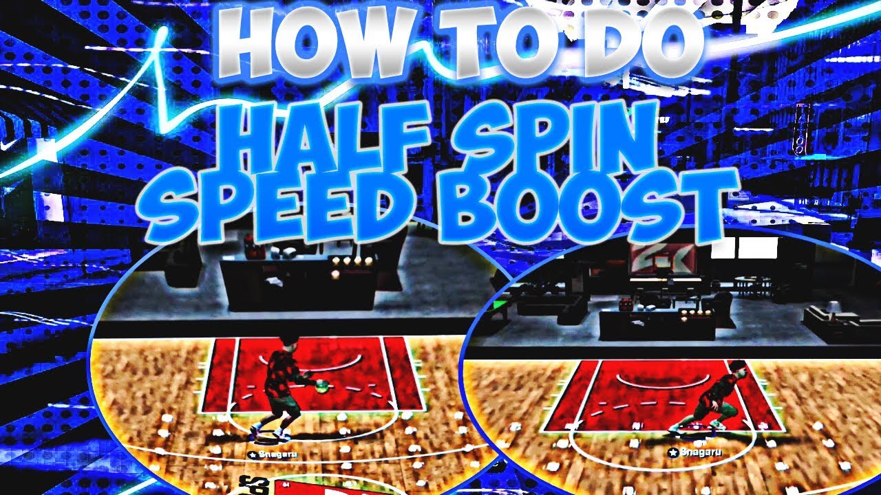 NBA 2K18 | How To Do Half Spin SpeedBoost ((Any Postition))