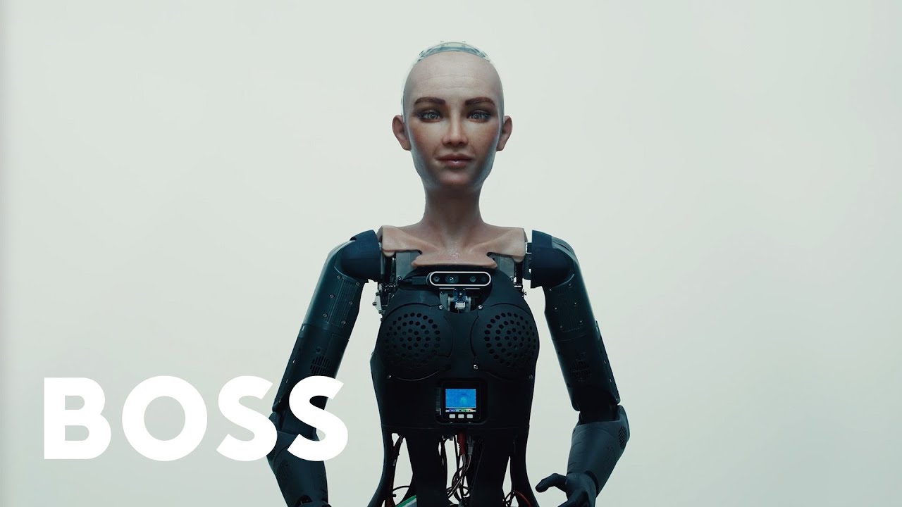 Sophia the Robot Welcomes You to BOSS Techtopia | BOSS