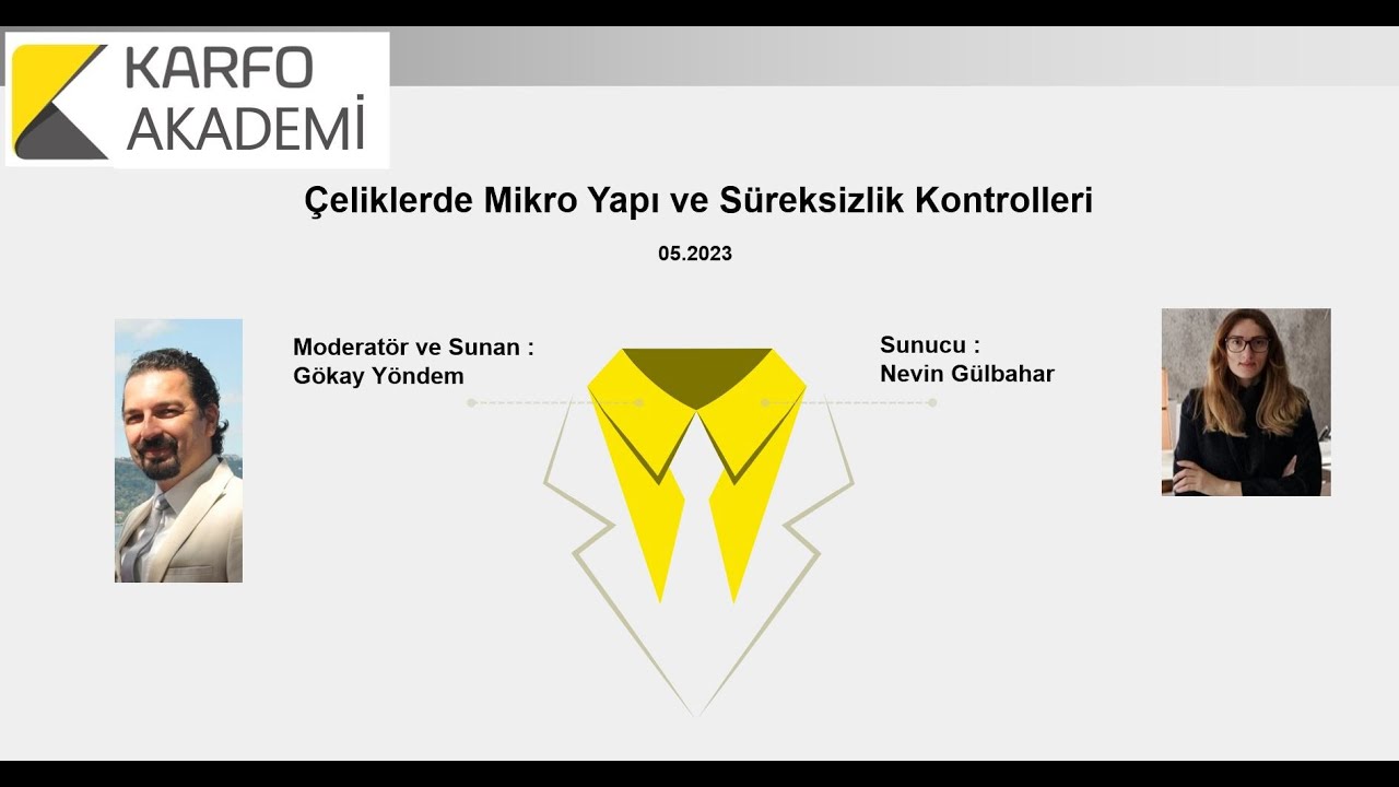 Çeliklerde Mikro Yapı ve Süreksizlik Kontrolleri