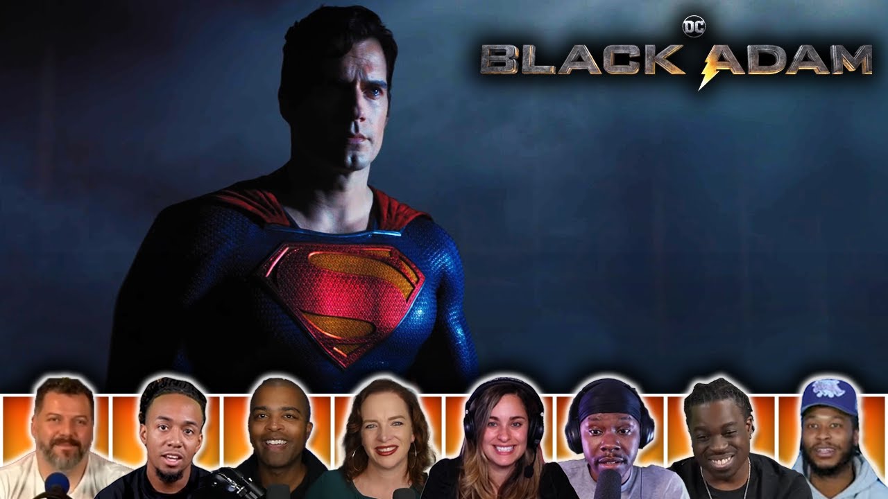 Reactors Reacting to the BLACK ADAM POST-CREDIT SCENE 