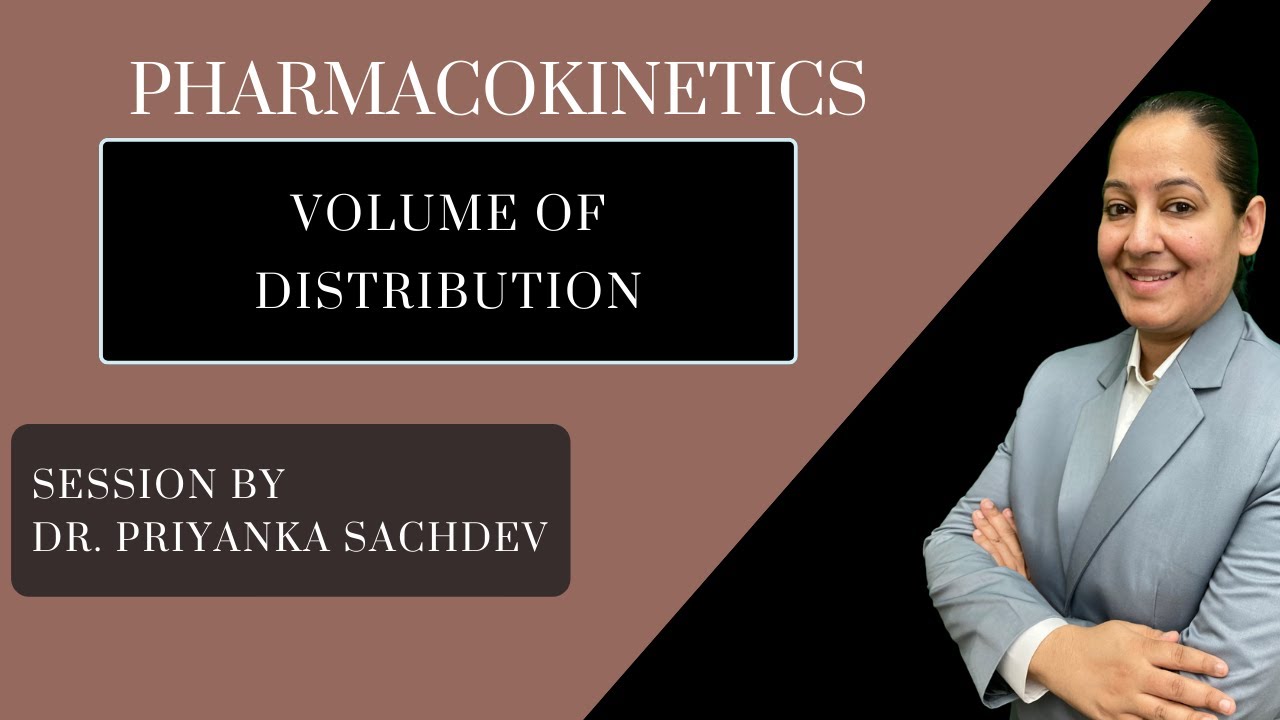 Volume of Distribution & Dialysis | Pharmacokinetics | Formula & Numericals | Dr. Priyanka Sachdev