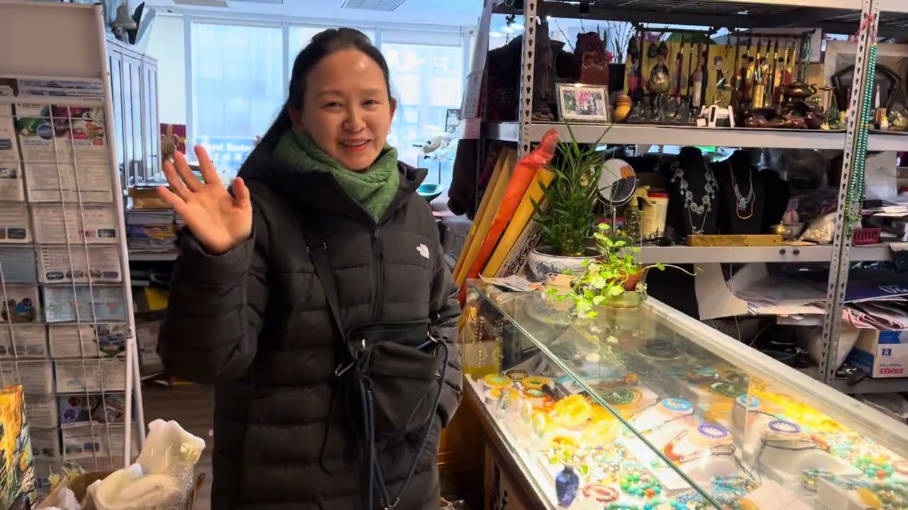 新年新气象 招财摆件 ！纽约网红 峨眉师姐@emeinewyork 祝大家新年快乐！