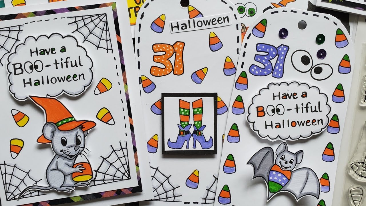LIVE NEW #HALLOWEEN STAMP SET RELEASE 10/16/19