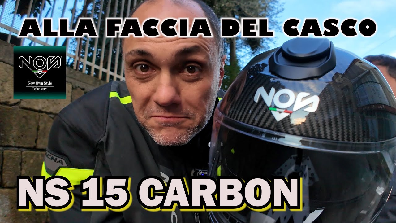 PROVA NOS NS 15 CARBON - ALLA FACCIA DEL CASCO