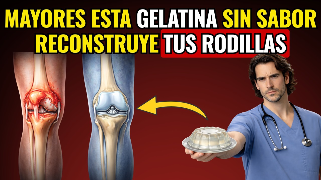 Tu Rodilla puede Regenerarse con Esto  La Verdad sobre la Gelatina Sin Sabor