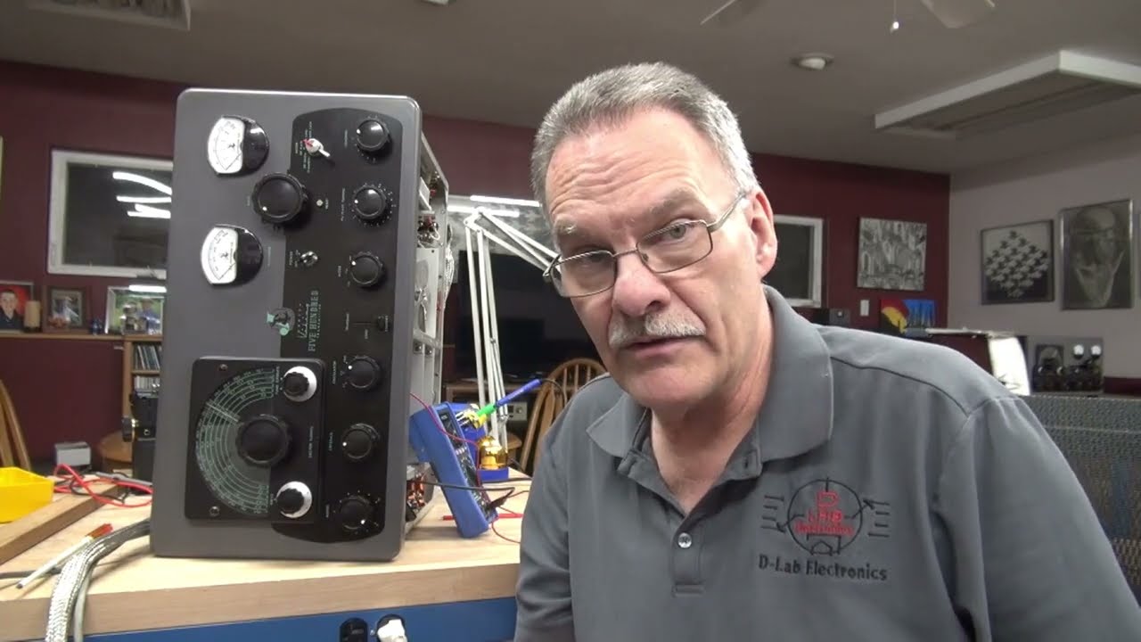 EF Johnson 500 Ham radio tube transmitter VFO Malfunction Lots of troubleshooting Caused by Mods