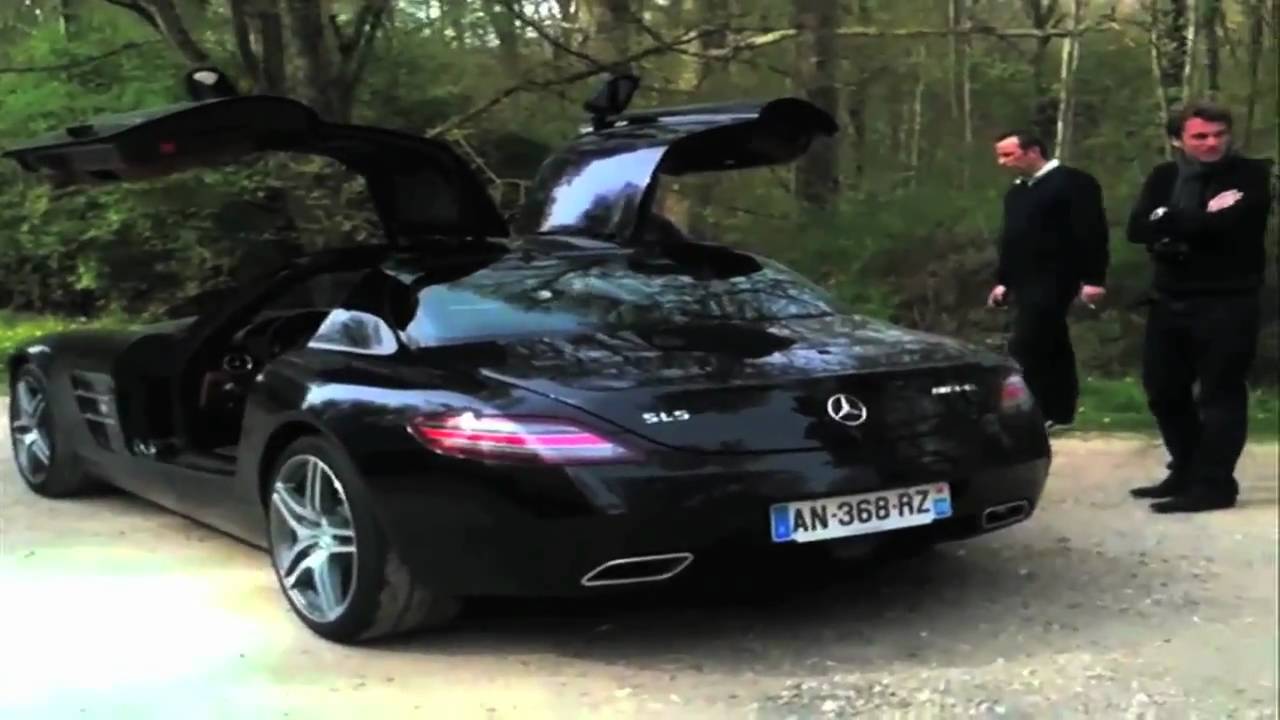 Mercedes SLS AMG  2011 acceleration !