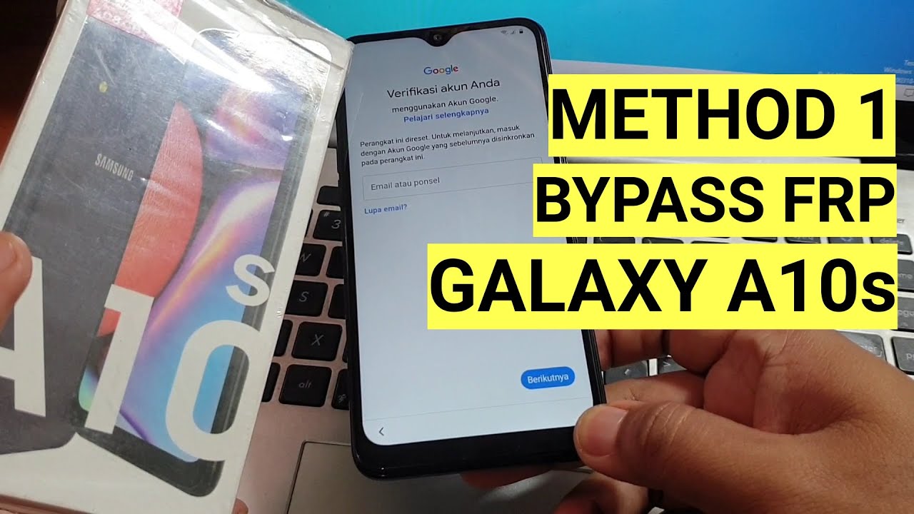 Удалить аккаунт Google Samsung Galaxy A10s Bypass Frp без компьютера
