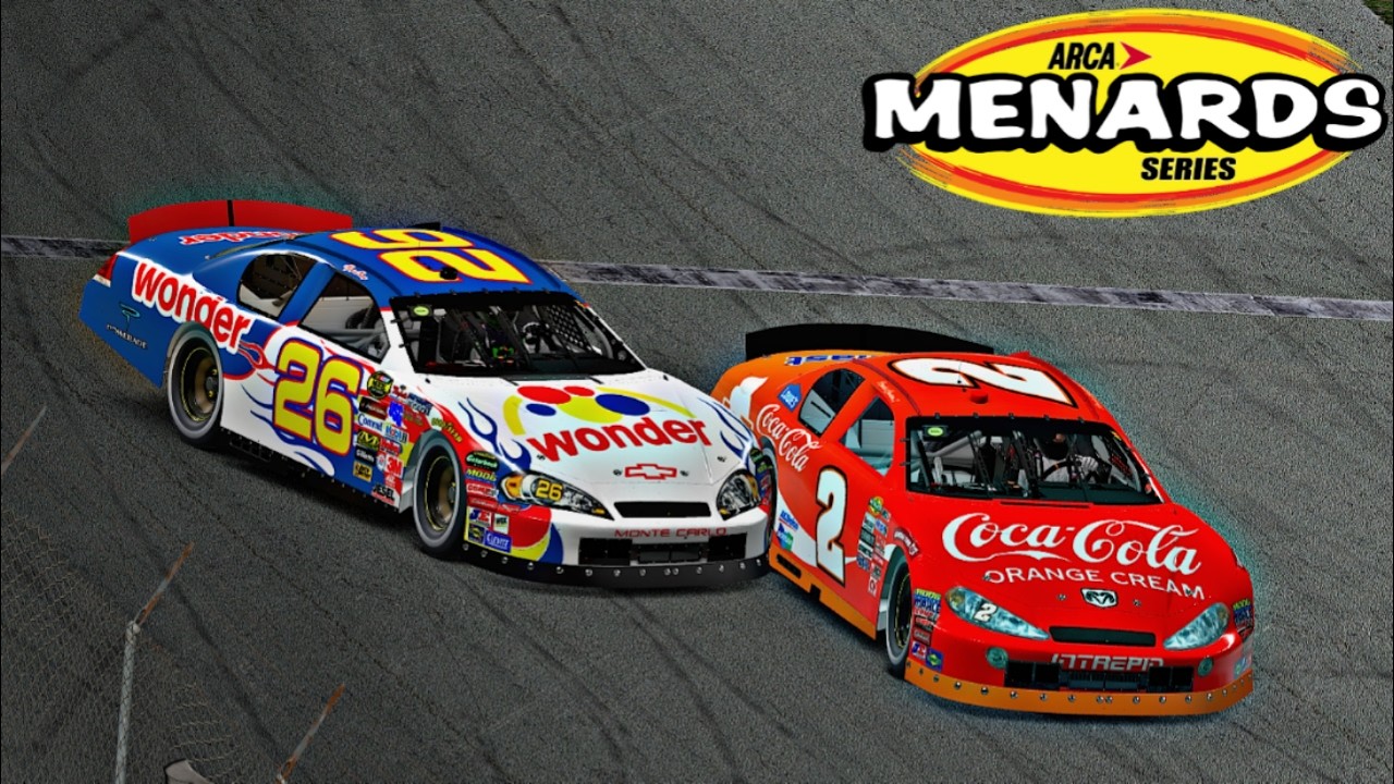 (Last Lap Pass?) iRacing CAREER MODE MP - ARCA @ USA Lakeland | Full Race POV