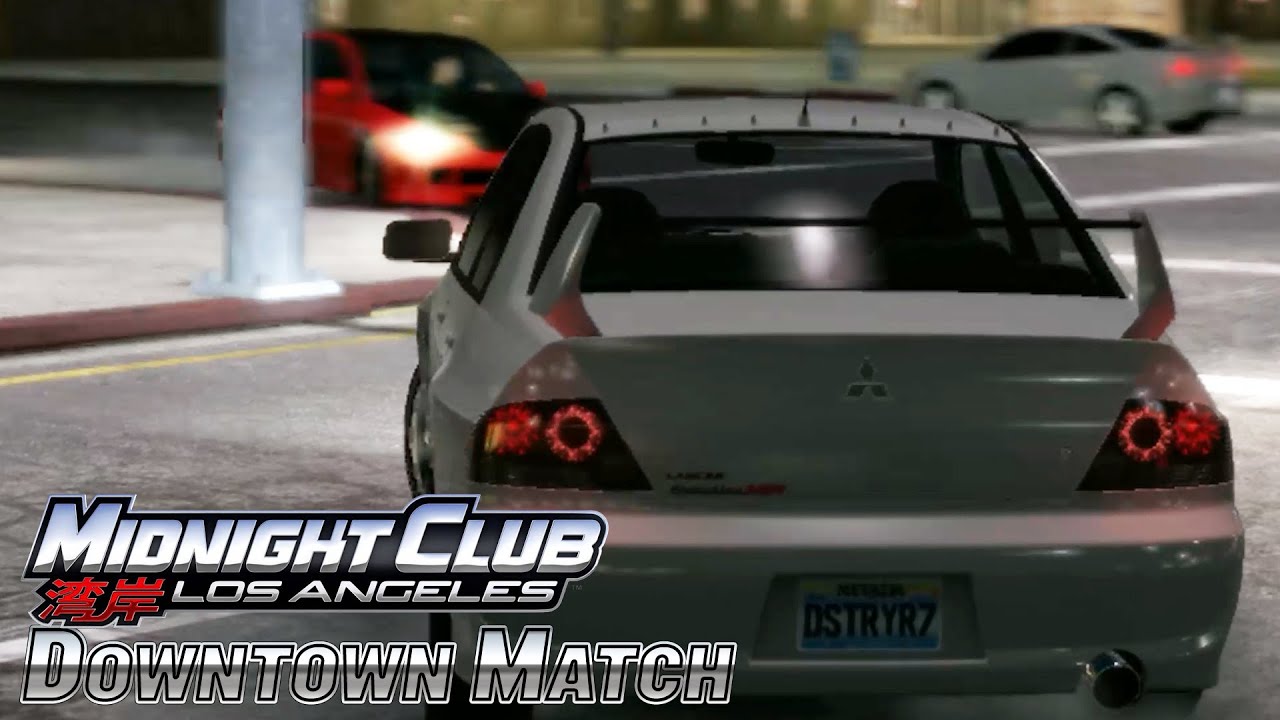 Midnight Club: Los Angeles Mission #45 - Downtown Match [4K]