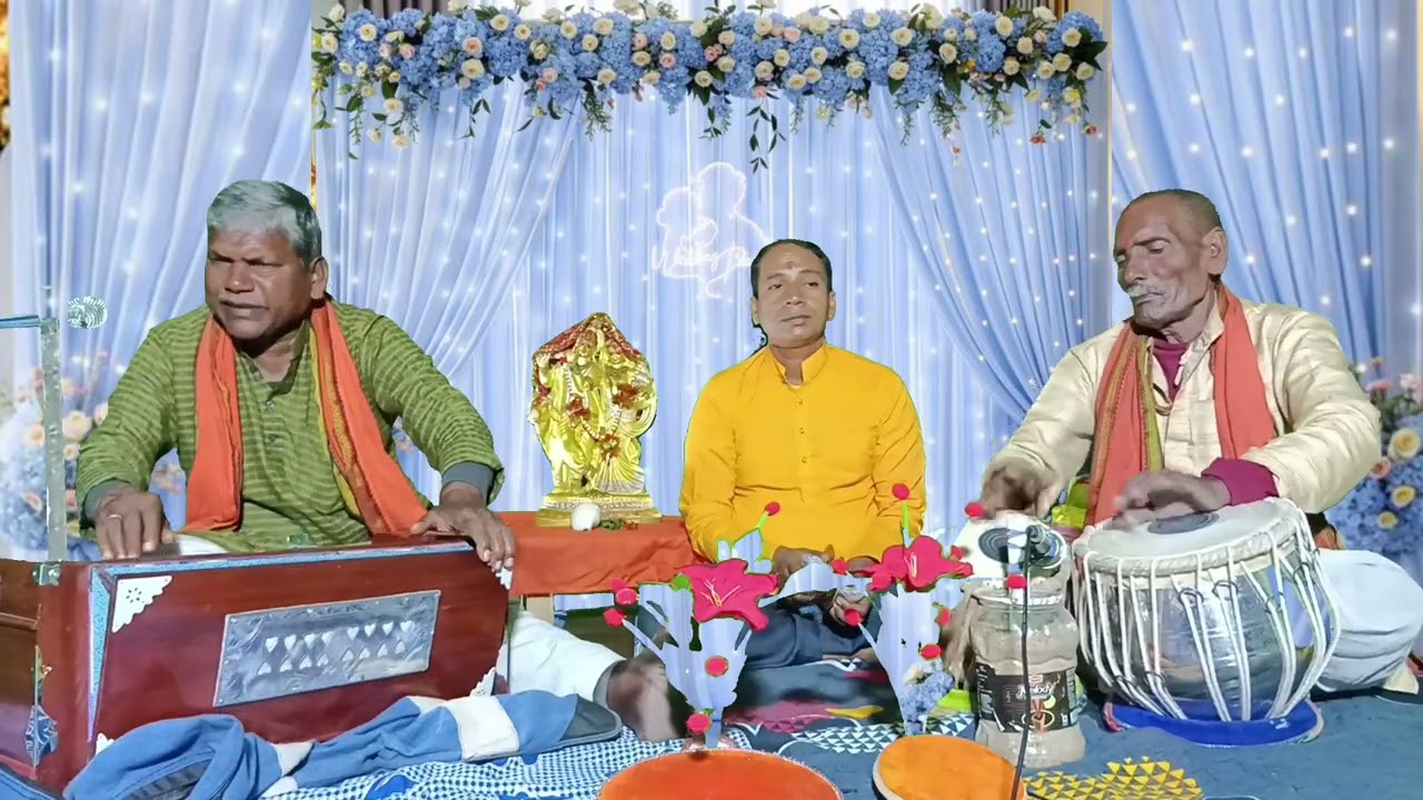 Aisan sonora bane jhulaniya बृजनंदन चौहान @ ps Ganpati ऐसान सोनारा बनवले झुलनिया