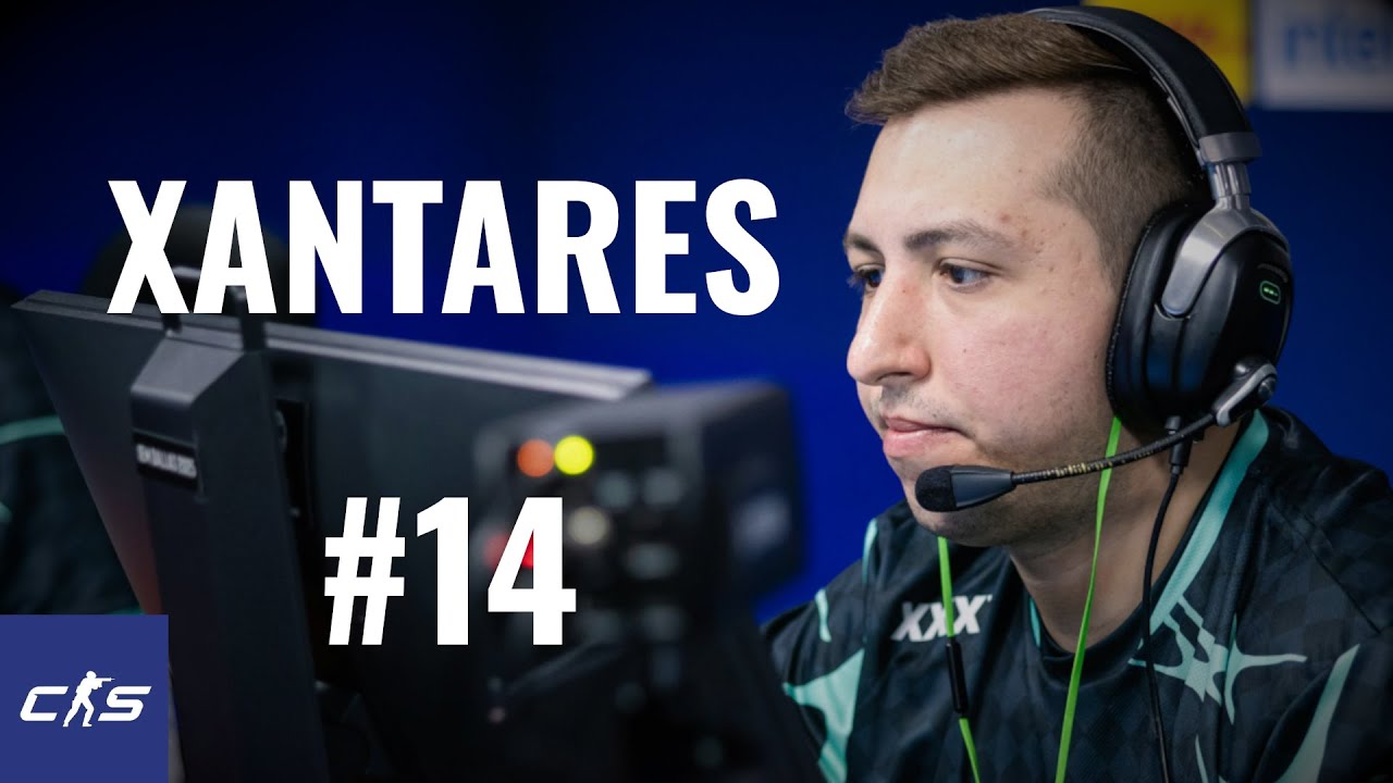 РОБОТИЧЕСКАЯ СТРЕЛЬБА! | XANTARES - HLTV №14 за 2025 год - Основные моменты CS2