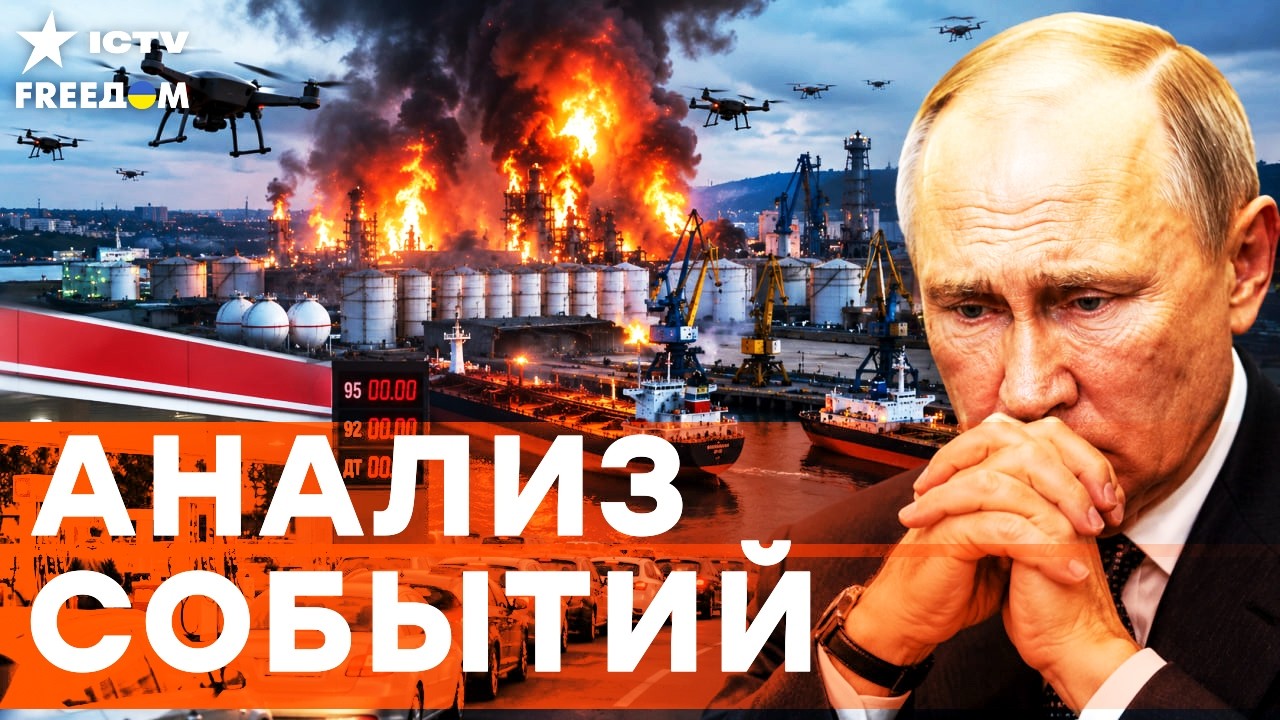 ТОТАЛЬНЫЙ КРАХ РФ! Минус Ту-95, горят базы и склады, бензина нет! КРЕМЛЬ В ШОКЕ!  | Freedom live