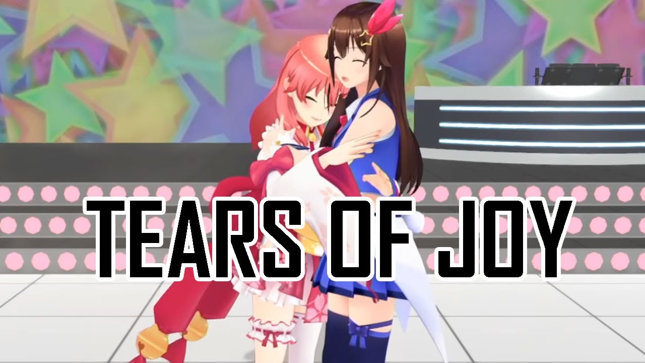 Shiny Smily Story by Sakura Miko and Tokino Sora but Miko cry