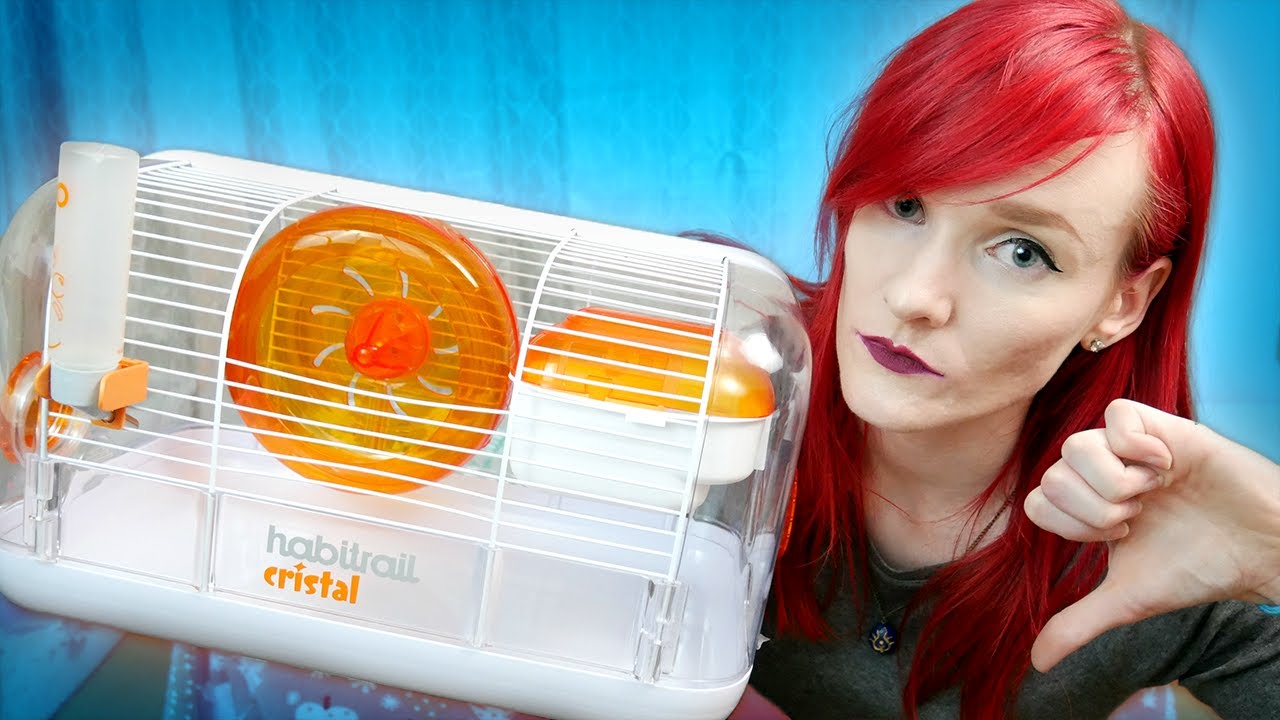Bad Cage Unboxing Review | Habitrail Cristal Hamster Cage | Munchie's Place