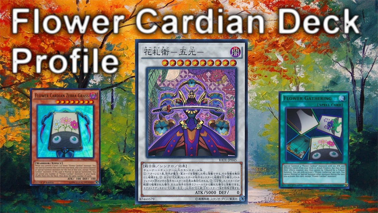 Yu-Gi-Oh! Deck Profile | Flower Cardian Deck