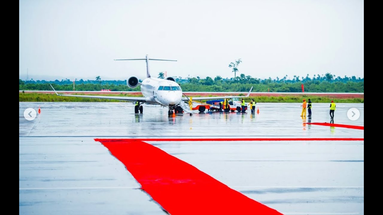 INAUGURATION OF FIRST COMMERCIAL FLIGHT AT THE GATEWAY INTERNATIONAL AIRPORT, IPERU, OGUN STATE