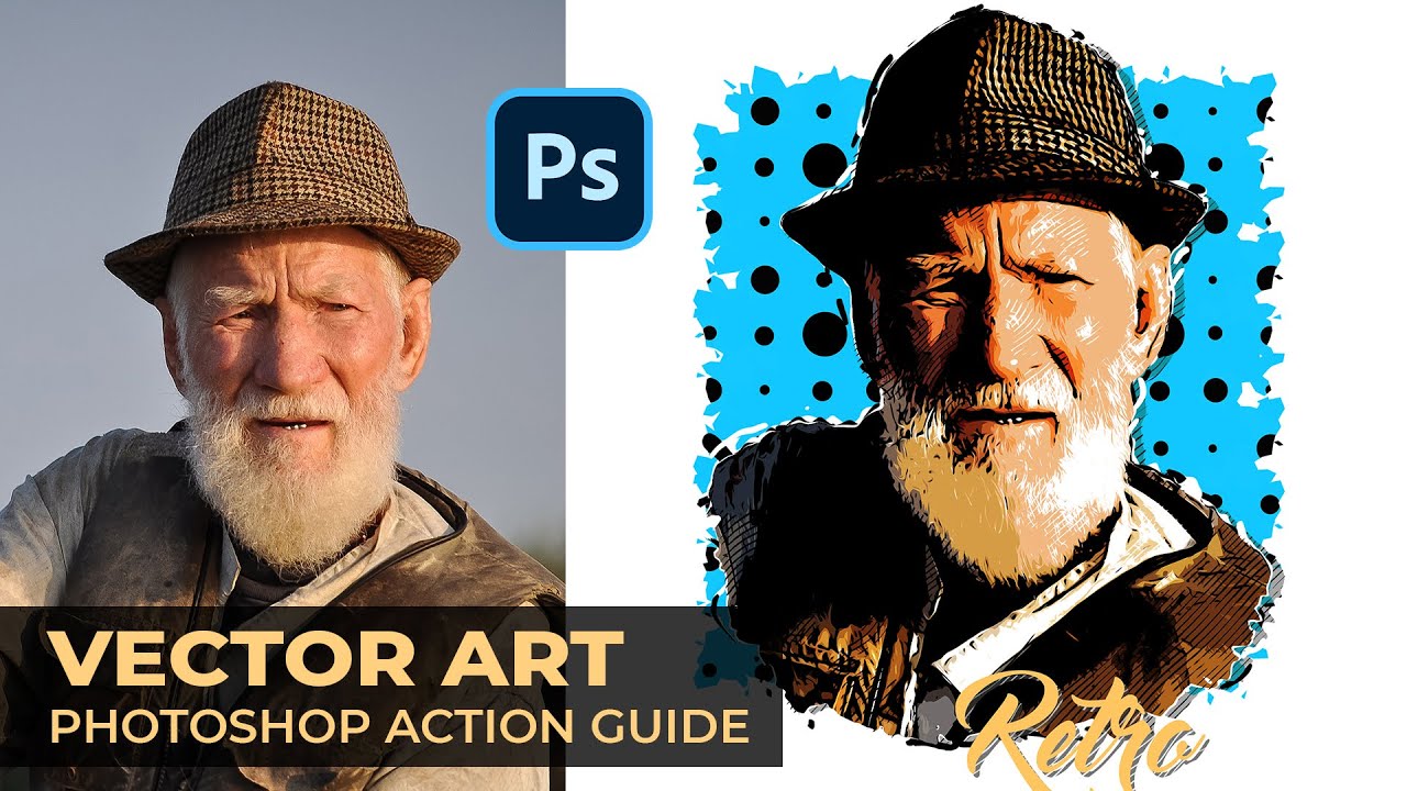 Photo to Vector | Vector Art Photoshop Action Guide