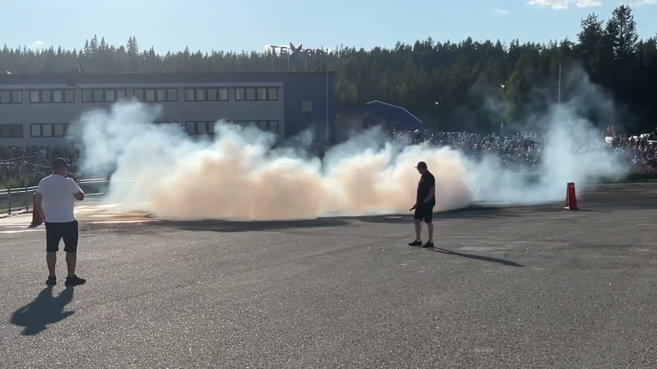 MOTORVECKAN LYCKSELE BURNOUT 2025 BMW E36 M50 turbo