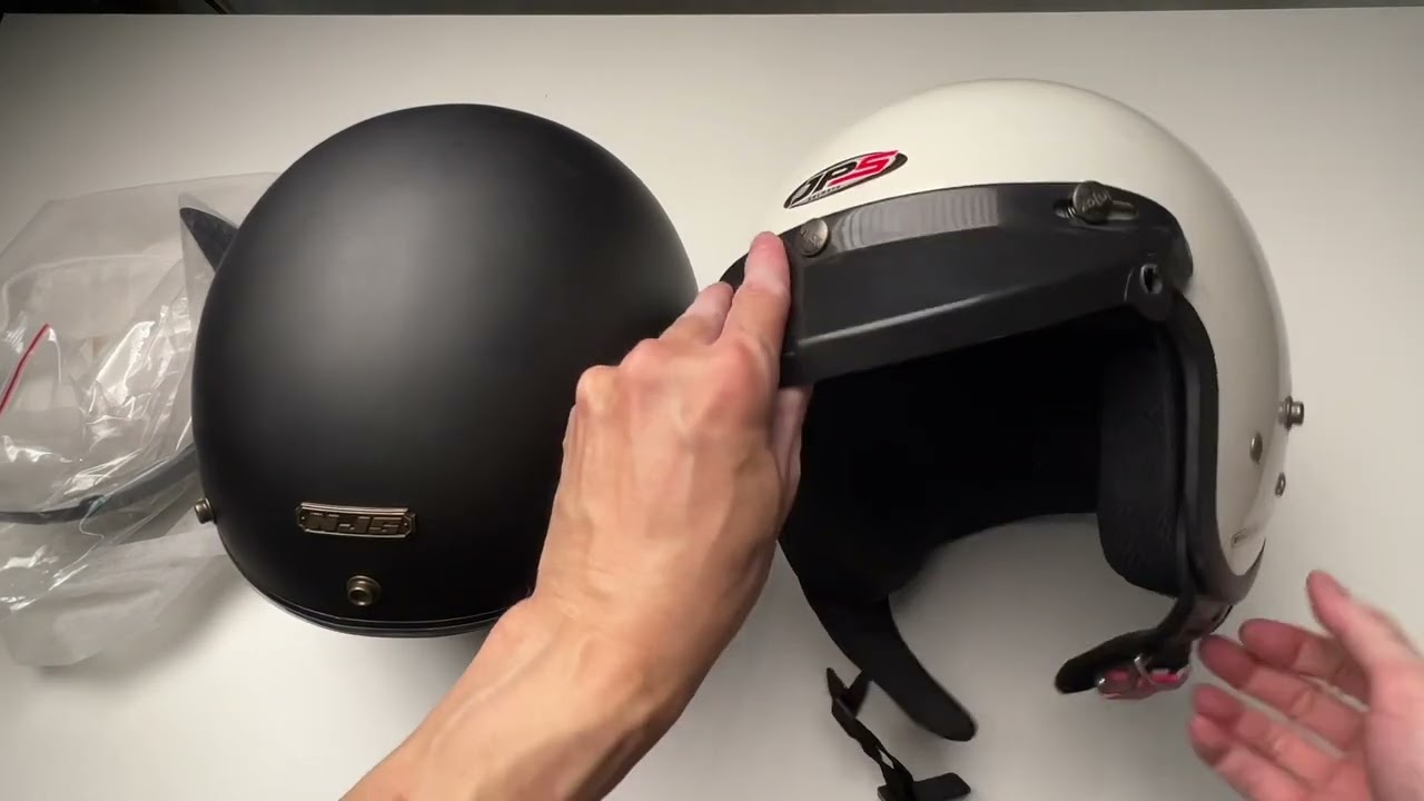 Unboxing  helm NJS NX2 black doff, upgrade dr JPs