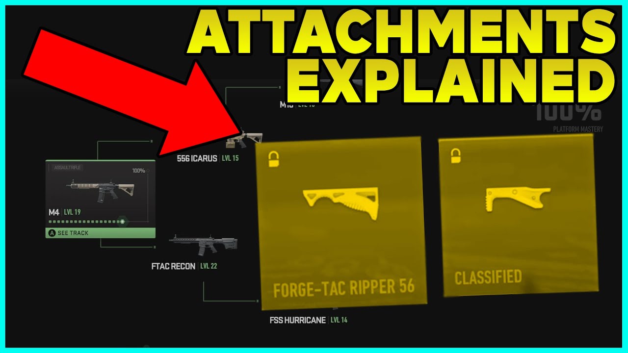 Modern Warfare 2 Attachments Explained PROPERLY - MW2 How To Unlock Attachments